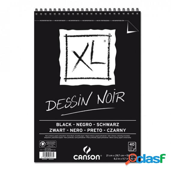 Album XL Dessin noir - A4 - 150 gr - 40 fogli - Canson