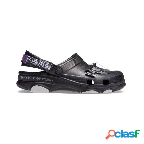 All-terrain black panther clog