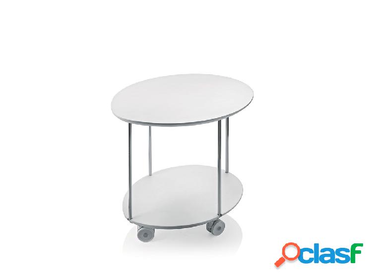 Alma Design Amarcord Tavolino con Ruote