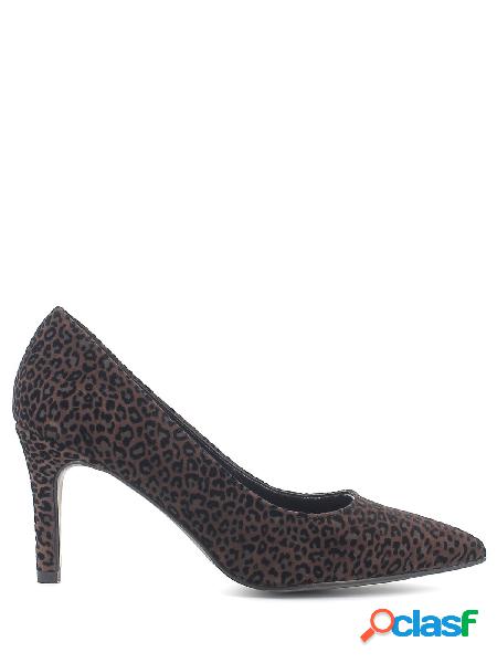 Altramarea Decollete leopardato con tacco a stiletto, 8301