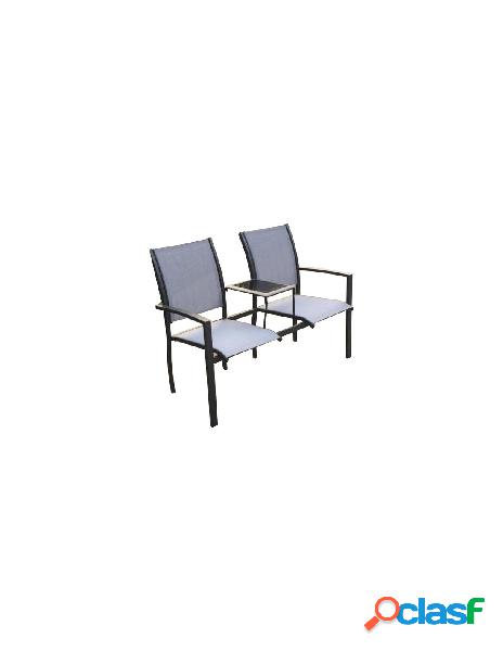 Amicasa - panchina amicasa kz 009 you & me antracite