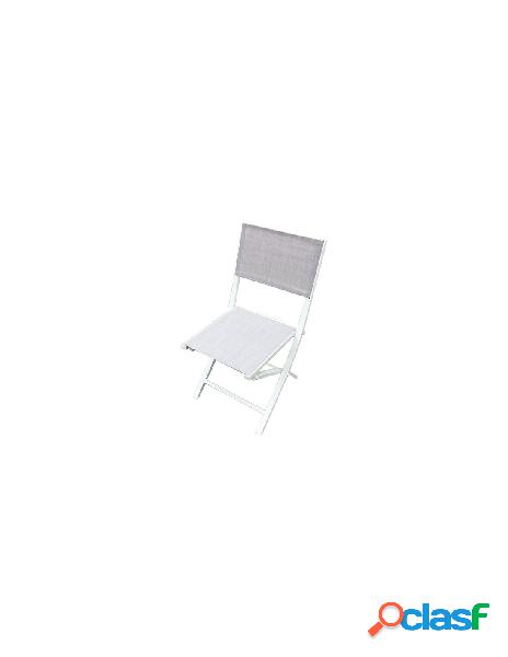 Amicasa - sedia da esterno amicasa ls tc511a canosa bianco e