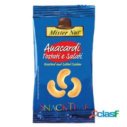Anacardi Snack time - 25 gr - Mister Nut (unit vendita 24