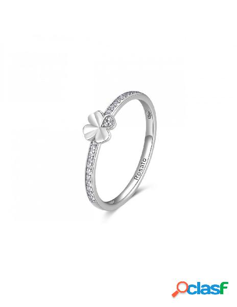 Anello ROSATO STORIE in argento - RZA021C Mis. 16
