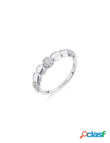 Anello ROSATO in argento RZIB34C Mis. 16 Silver