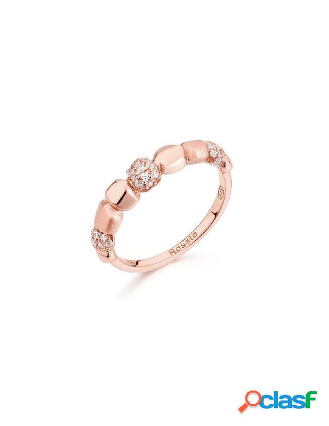 Anello ROSATO in argento RZIB35C Mis. 16 Rose Gold