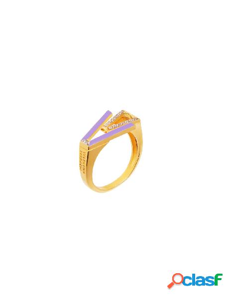 Anello VALENTINA FERRAGNI Mia Lilac DVF-RI-10 misura 12