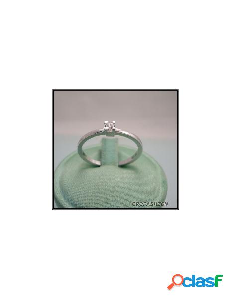 Anello oro e diamante solitario ct. 0.05 - 8111116 - Valore