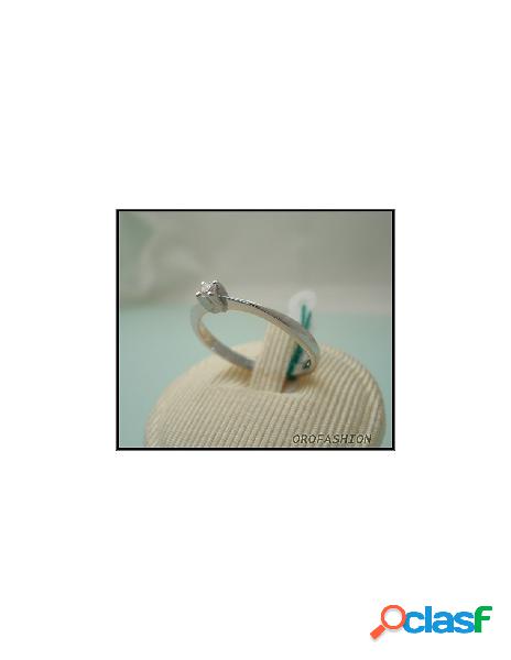 Anello oro e diamante solitario ct. 0.06 - 1604122 - Valore