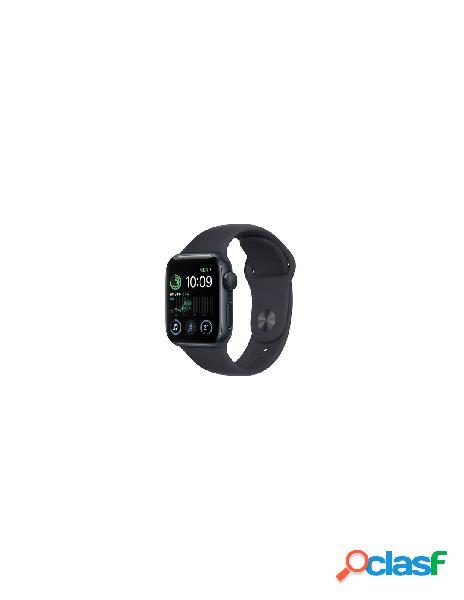 Apple watch se gps 40mm cassa in alluminio color mezzanotte