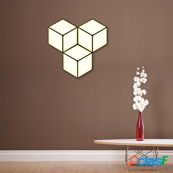 Applique da Muro a LED CUBIKA in alluminio e policarbonato