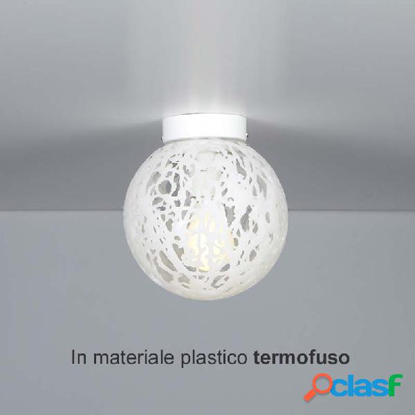 Applique da muro diametro 19xh20 cm Reload in materiale