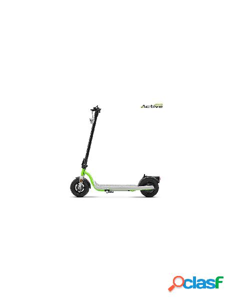 Argento - monopattino elettrico argento active evo nero e