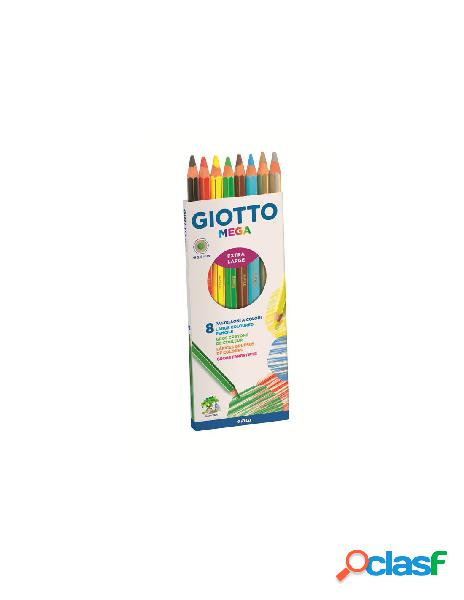 Astuccio 8 giotto mega - mina gigante diametro 5,5mm