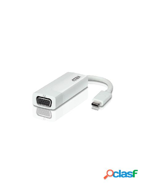 Aten - adattatore convertitore da usb-c&trade maschio a vga