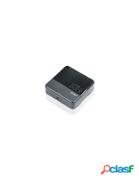 Aten - splitter usb-c a 2 displayport dual-view con usb 3.1,