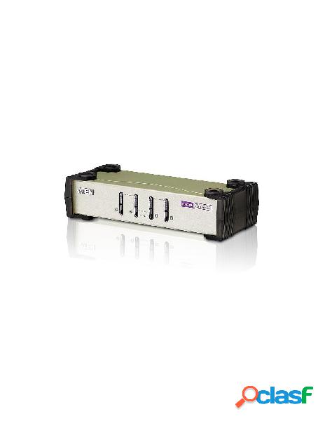 Aten - switch kvm usb/ps2 vga a 4 porte, cs84u