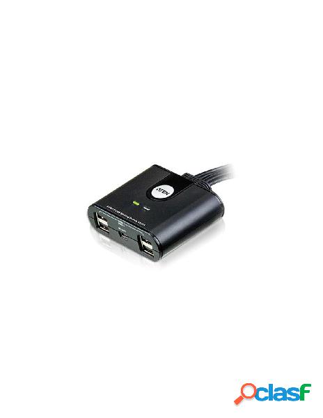 Aten - switch per 4 periferiche usb a 2 computer, us224