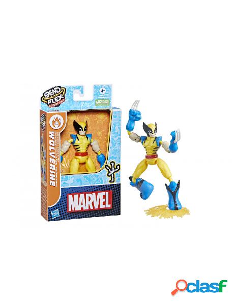 Avengers - wolverine personaggio bend e flex 15 cm