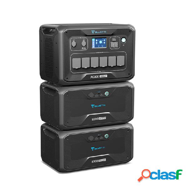 BLUETTI AC300 + 2*B300 Backup Domestico
