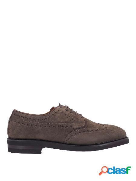 BOTTI 1913 STRINGATE UOMO 08109TAUPE CAMOSCIO GRIGIO