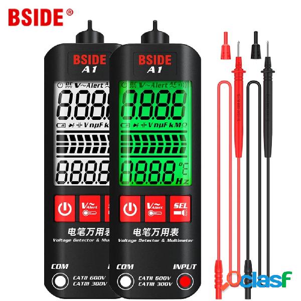 BSIDE A1 Voltage Tester Detector Multimeter Color Display