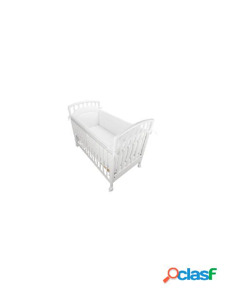 Baby idea - paracolpi lettino baby idea p 4bco 4 lati bianco