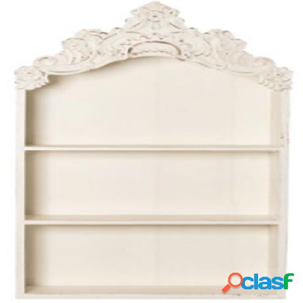 Bacheca da muro in legno stile classico cm 43x18,5x84h