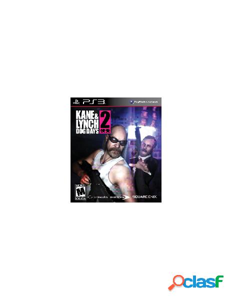 Bandai namco entertainment kane & lynch 2: dog days, ps3