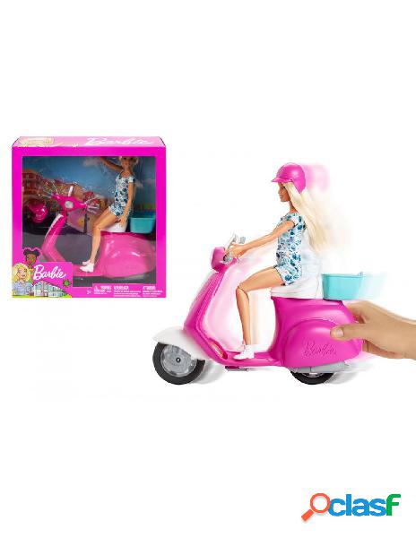 Barbie - barbie con scooter