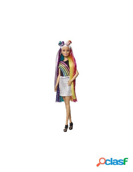 Barbie capelli arcobaleno