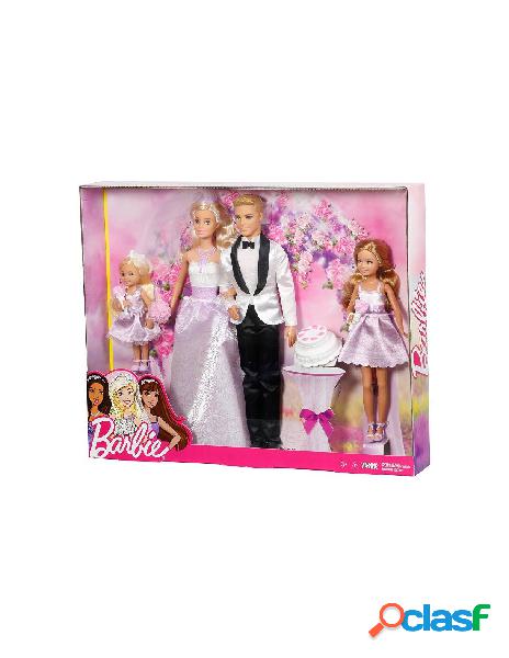 Barbie e ken con damigelle wedding day