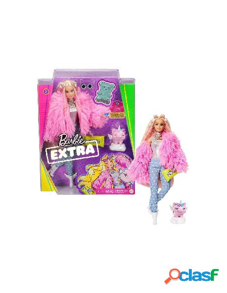 Barbie extra pelliccia rosa