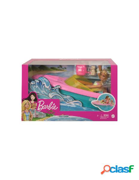 Barca motoscafo di barbie con doll
