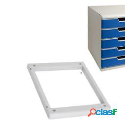 Base Modulo A4-A3 - 28,8 x 32 x 35 cm - grigio - Exacompta