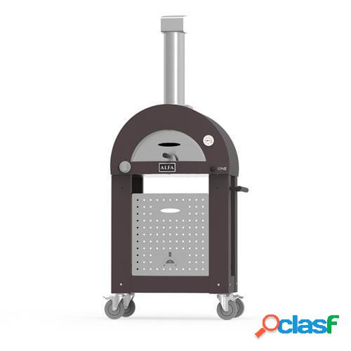 Base per forno 1 Pizza rame, in acciaio inox, di Alfa Forni