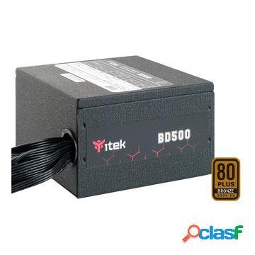 Bd500 500 w 24-pin atx nero