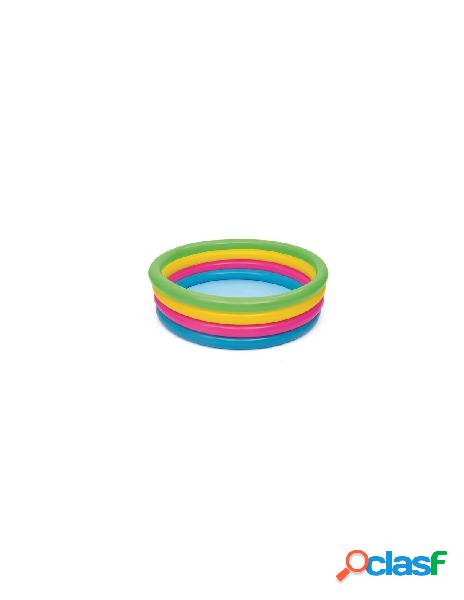 Bestway - piscina bestway 51117 color ring multicolor