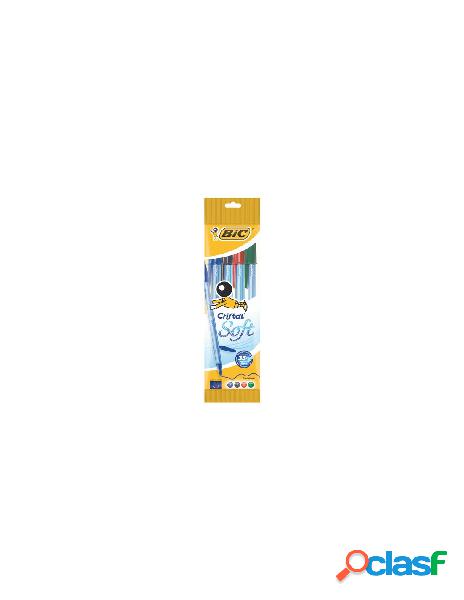 Bic - penne a sfera bic 918530 cristal soft