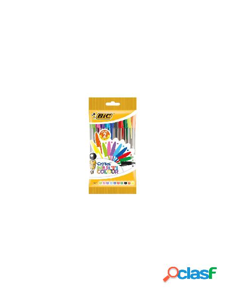 Bic - penne a sfera bic 943437 cristal multi colour