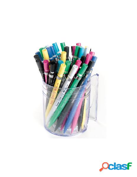 Bicchierino matite meccaniche rainbow 36 pezzi