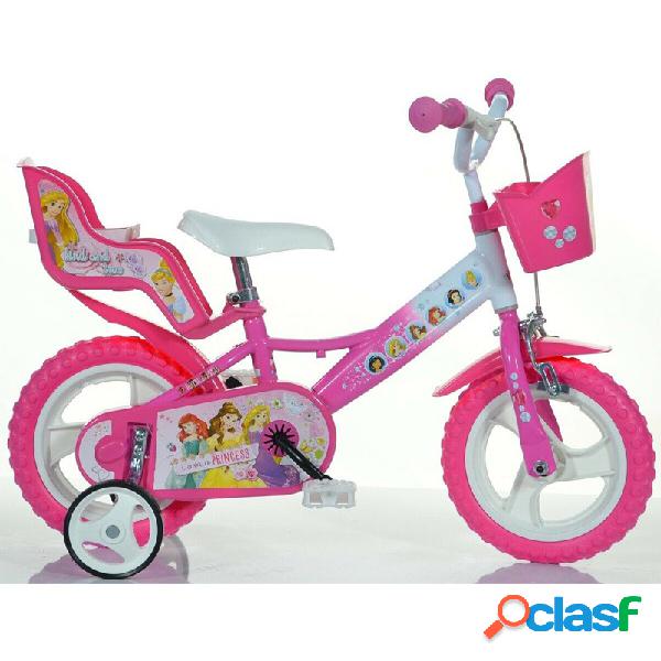 Bicicletta 12" Dino Bikes Princess Rosa