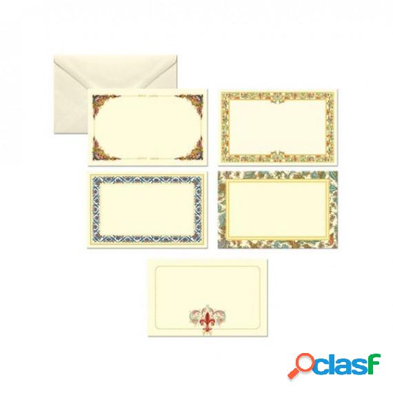 Biglietto mignon con busta - 68 x 105mm - Kartos - scatola