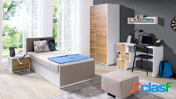 Bikova - Camera moderna singola completa con letto comodino