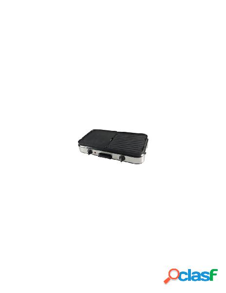Bistecchiera 2in1 2000w piastre amovibili e reversibili