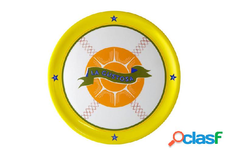Bitossi home Piatto pizza Bel Paese porcellana La Gustosa