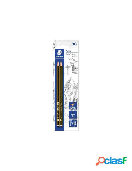 Blister noris 2 matite in grafite b blist. gradazione b (-1)