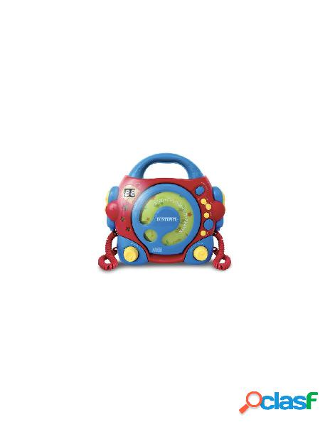 Bontempi - lettore cd portatile bontempi 43 9970 star blu e