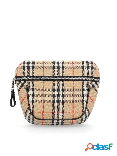 Borsa A Tracolla Archie In Cotone Doppiato Con Vintage Check