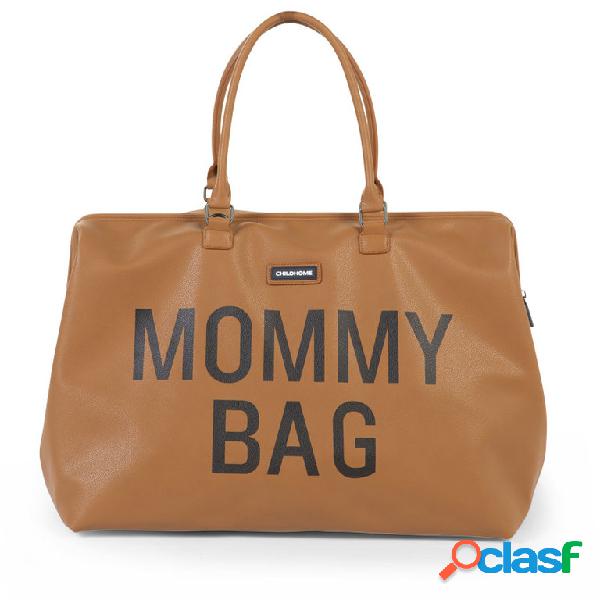 Borsa Fasciatoio Childhome Mommy Bag Pelle Marrone 2020